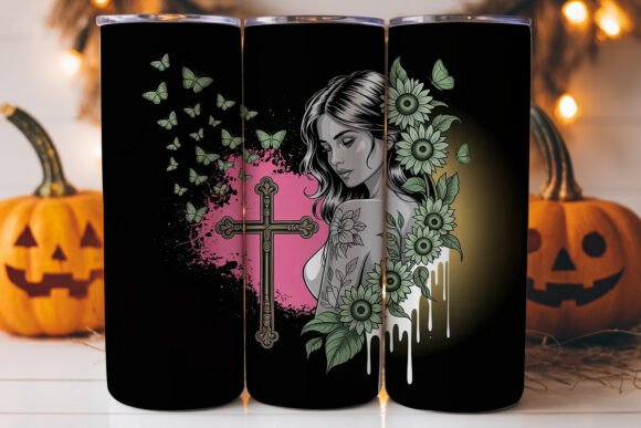 Faith Flowers 20oz Tumbler Wrap Review for Real Embroidery Projects