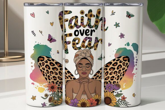 Faith over Fear Tumbler Wrap Review: Real-World Embroidery Potential