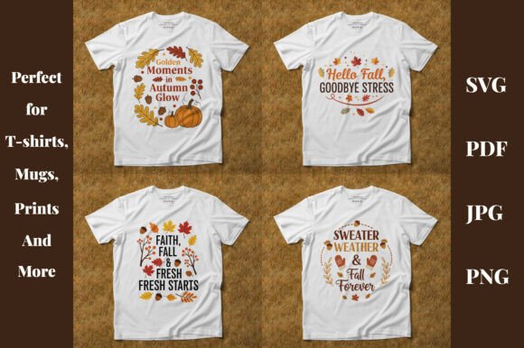 Fall Autumn SVG PNG Bundle – Vol. 21 Review for Real Projects