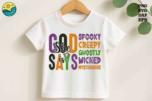 God Says She Is Halloween SVG Review: Faith Meets Spookiness