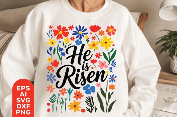 He Is Risen SVG: A Faithful Boho Embroidery Design for Real Projects