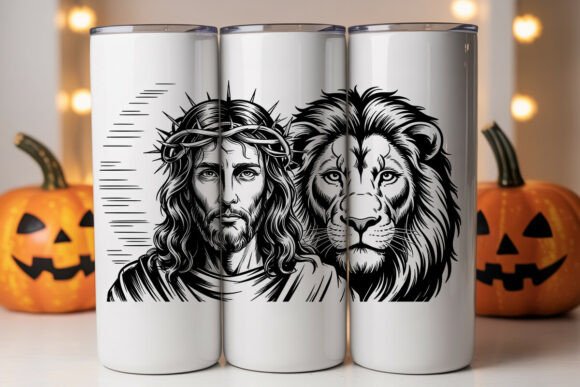 Jesus Lion Faith Tumbler Wrap Design Review