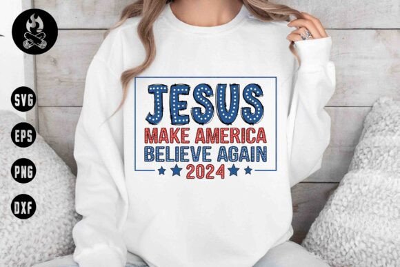 Jesus Make America Believe 2024 SVG Review for Embroidery Projects