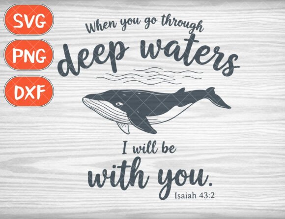 When You Go Through Deep Waters SVG Review for Real Projects